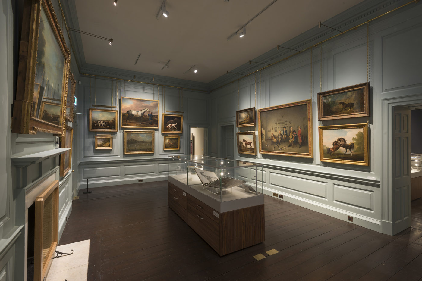 The King's Bedroom at Palace House, part of the National Horseracing Museum, Newmarket