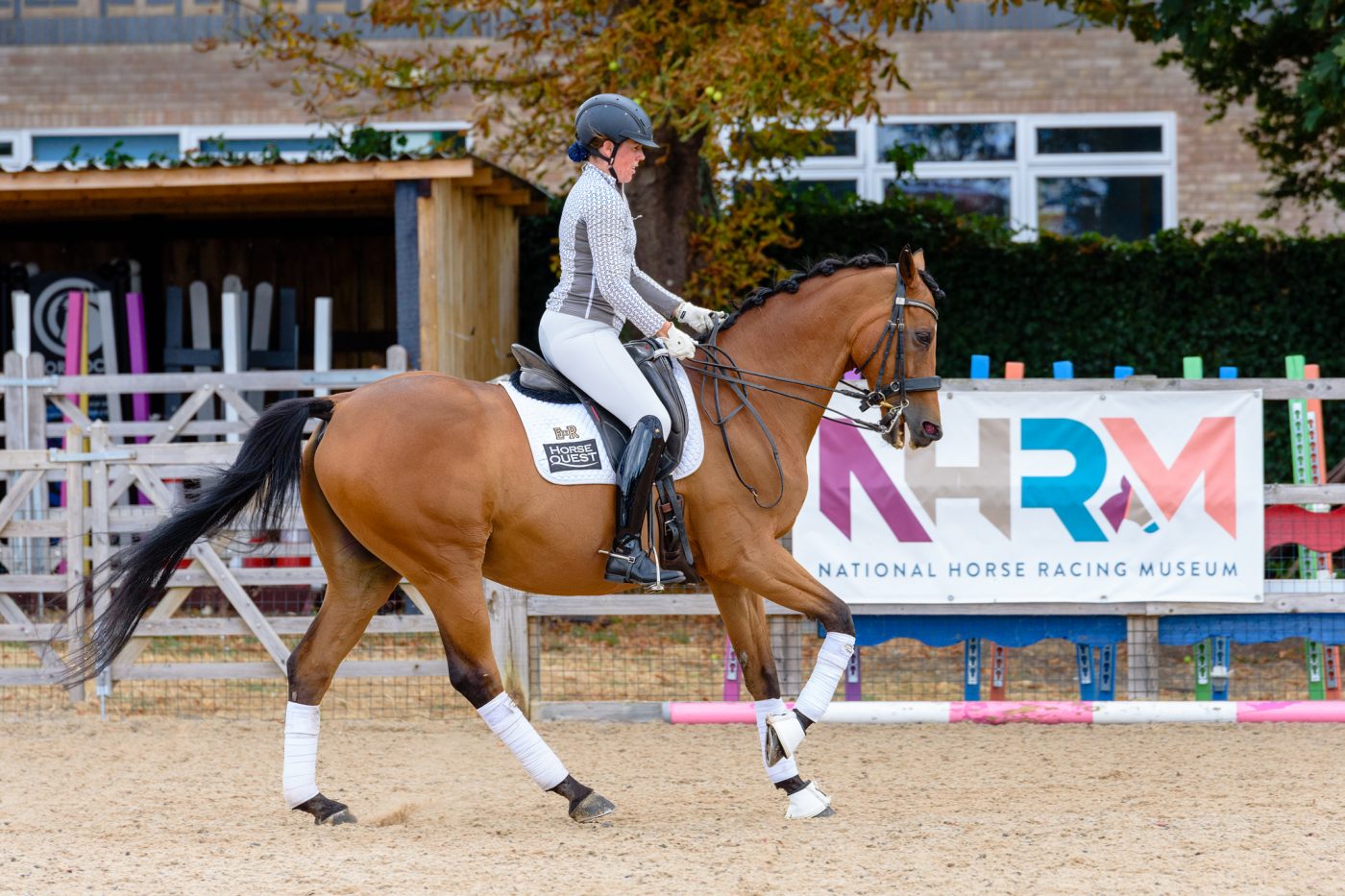 Dressage at the National Horseracing Museum