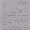 Thumbnail of a letter in which Fred Astaire praises Jack Leach for his recent book, calling him a bloody good writer