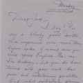 Thumbnail of a letter in which Fred Astaire praises Jack Leach for his recent book, calling him a bloody good writer