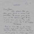 Letter from Fred Astaire to Jack Leach about Seabiscuit