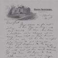 Thumbnail of a letter from Fred Astaire to Jack Leach about wishing he was in Newmarket