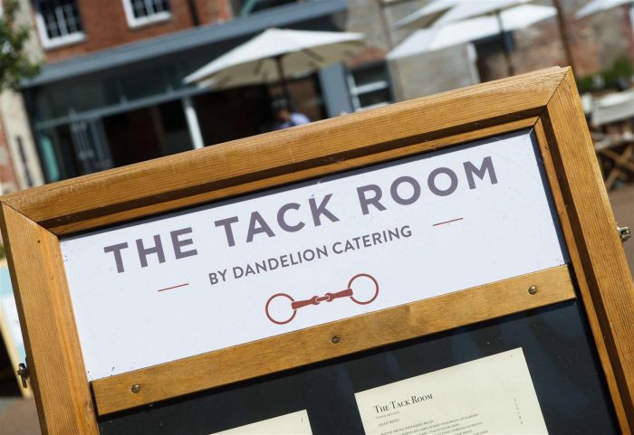Tack Room restaurant at the National Horseracing Museum