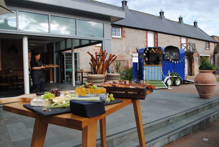 Our outside spaces for hire at the National Horseracing Museum, Newmarket, Suffolk