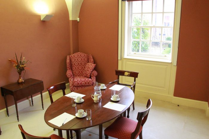 Mellon Room in Palace House - meeting rooms for hire at the National Horseracing Museum, Newmarket Suffolk