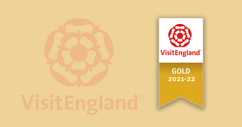 VisitEngland Gold Award, awarded to the National Horseracing Museum 2021-22