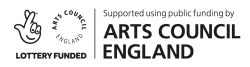 Arts Council England Lottery Funded Logo